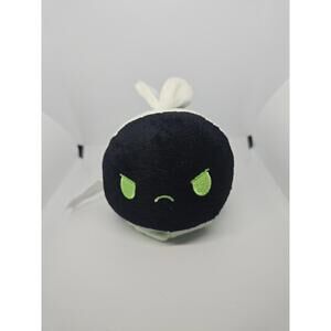 Tee Turtle Reversible Bee 3" White And Black Halloween Plushie Rare